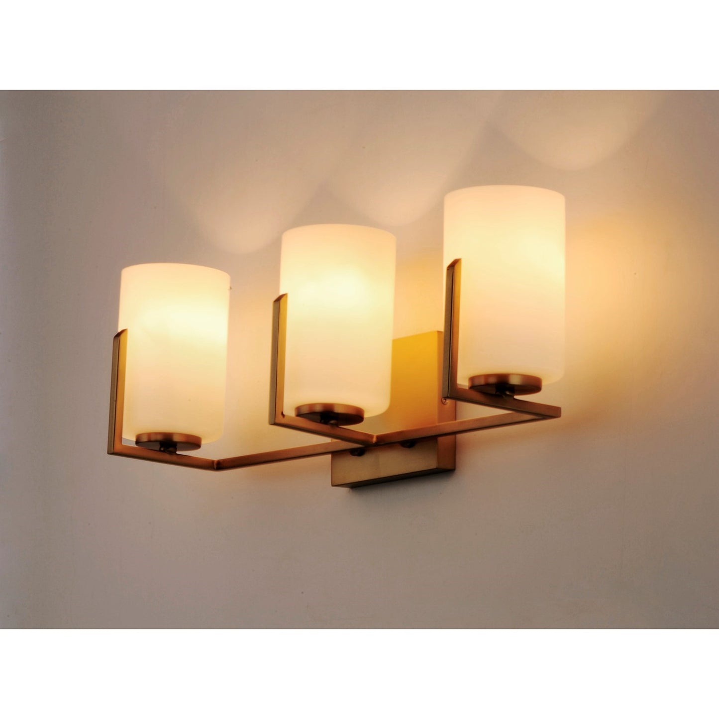 Maxim Lighting Dart 4-Light Bath Vanity, Satin Brass - 21284SWSBR
