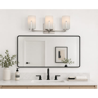 Maxim Lighting Dart 4-Light Bath Vanity, Satin Brass - 21284SWSBR