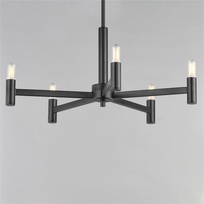 Maxim Lighting Emana 5 Light 10.5" Chandelier, Black