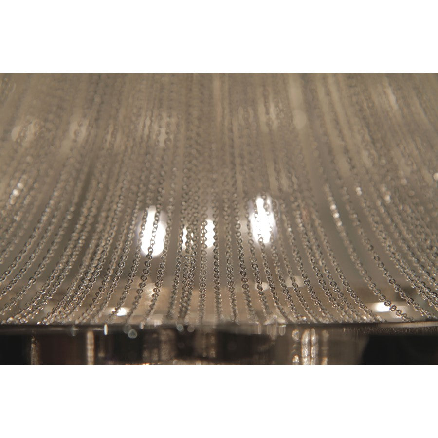 Chantilly Chandelier, Polished Nickel