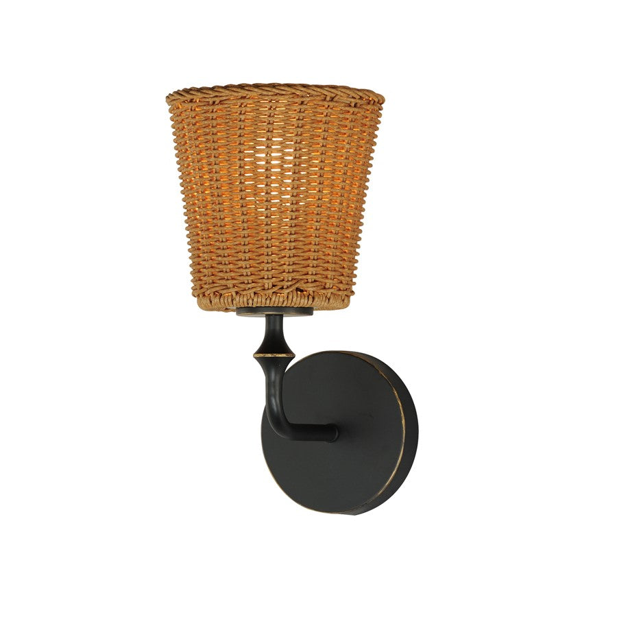 Maxim Lighting Baja 1 Light Wall Sconce, Dark Bronze - 21481NADBZ