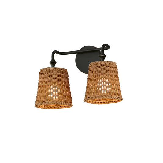 Maxim Lighting Baja 2 Light Bath Vanity, Dark Bronze