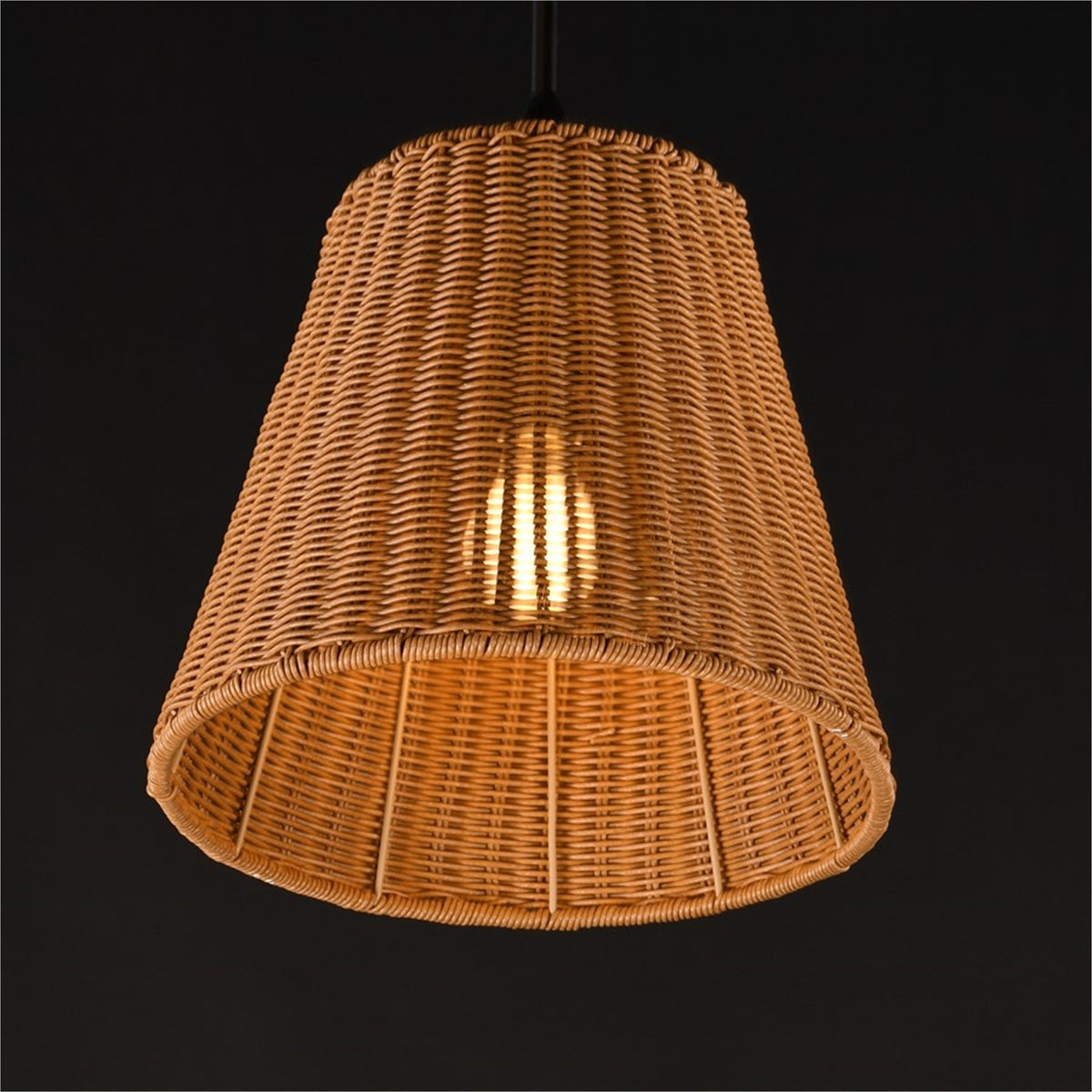 Maxim Lighting Baja 1 Light 13.25" Single Pendant, Dark Bronze