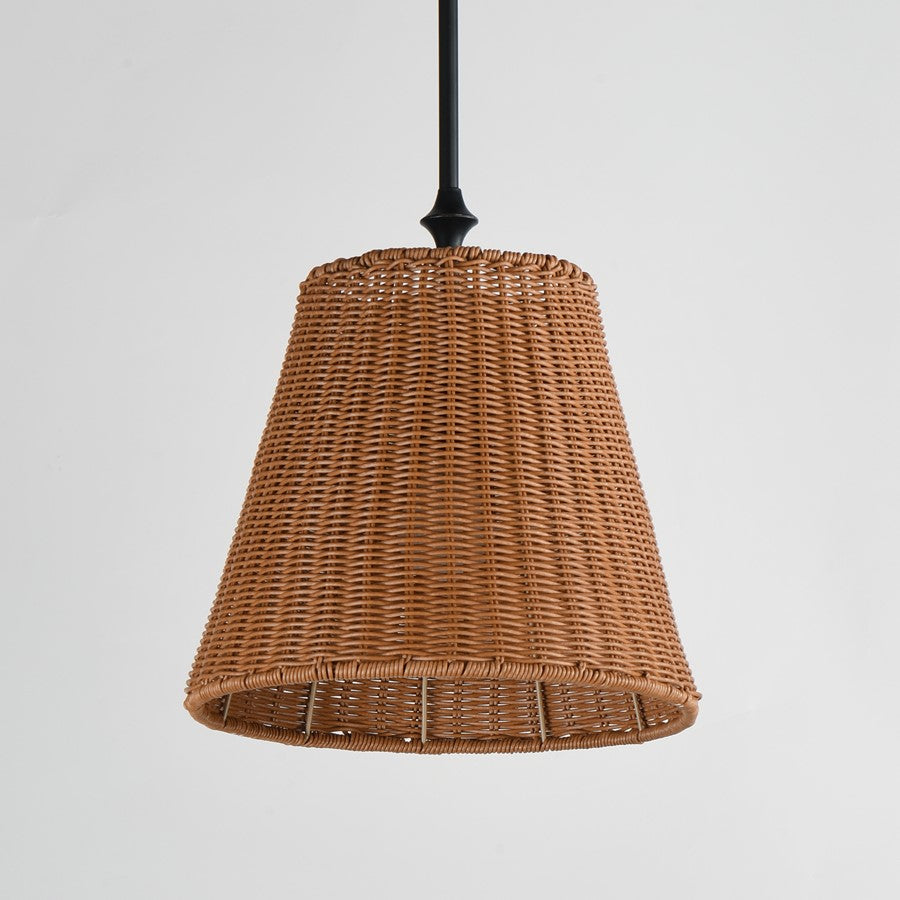 Maxim Lighting Baja 1 Light 13.25" Single Pendant, Dark Bronze