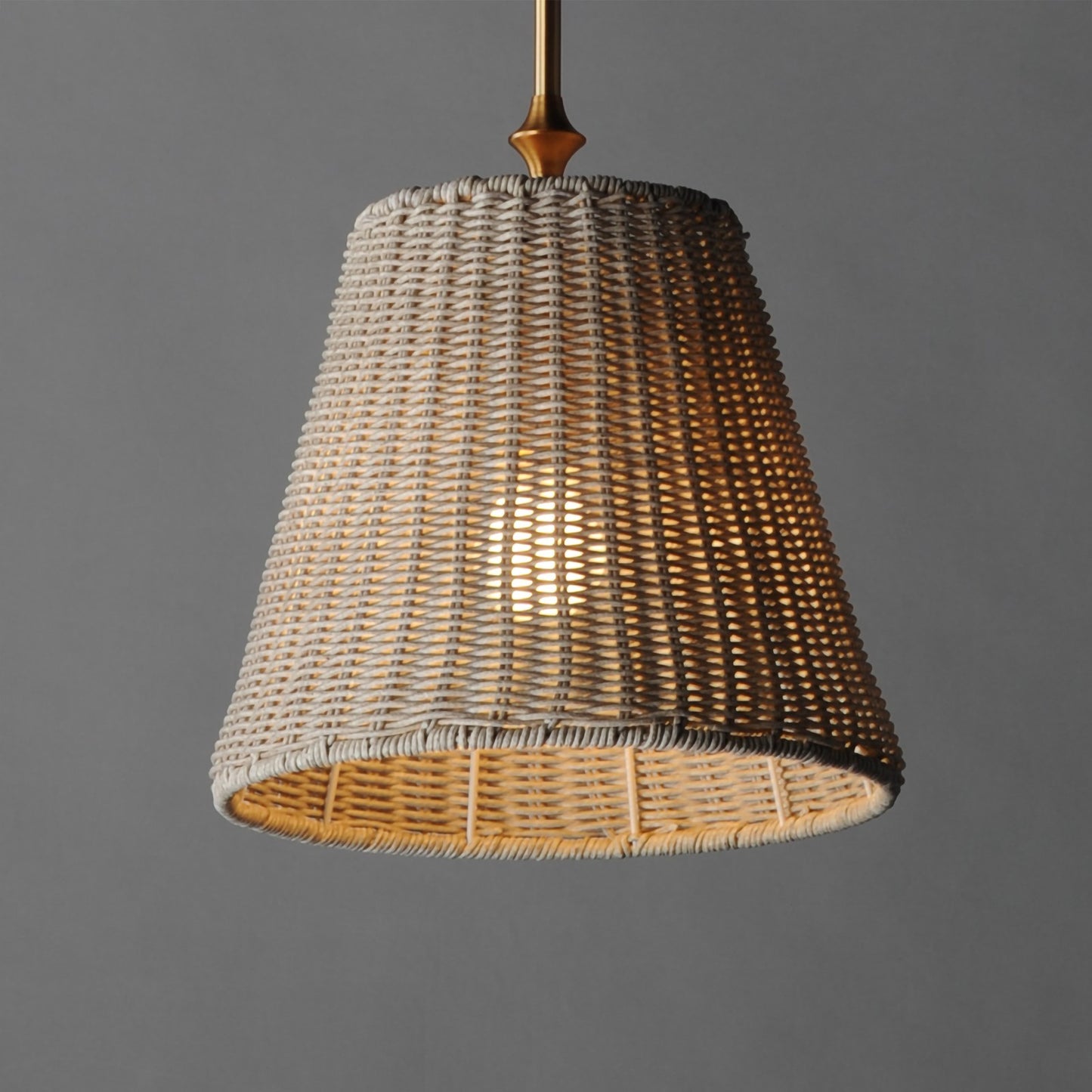 Maxim Lighting Baja 1Lt 13.25" Single Pendant, Natural Aged Brass