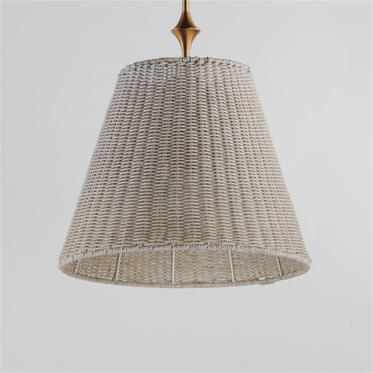 Maxim Lighting Baja 1Lt 17.5" Single Pendant, Natural Aged Brass