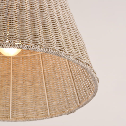 Maxim Lighting Baja 1Lt 17.5" Single Pendant, Natural Aged Brass
