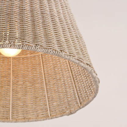 Maxim Lighting Baja 1Lt 17.5" Single Pendant, Natural Aged Brass