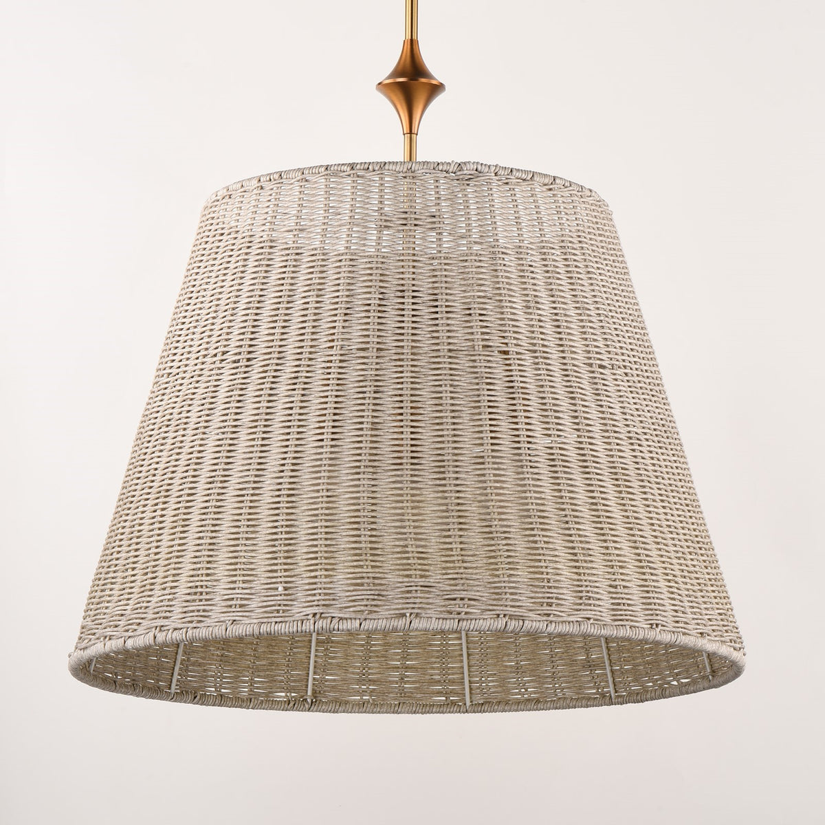 Maxim Lighting Baja 3Lt 23.5" Single Pendant, Natural Aged Brass