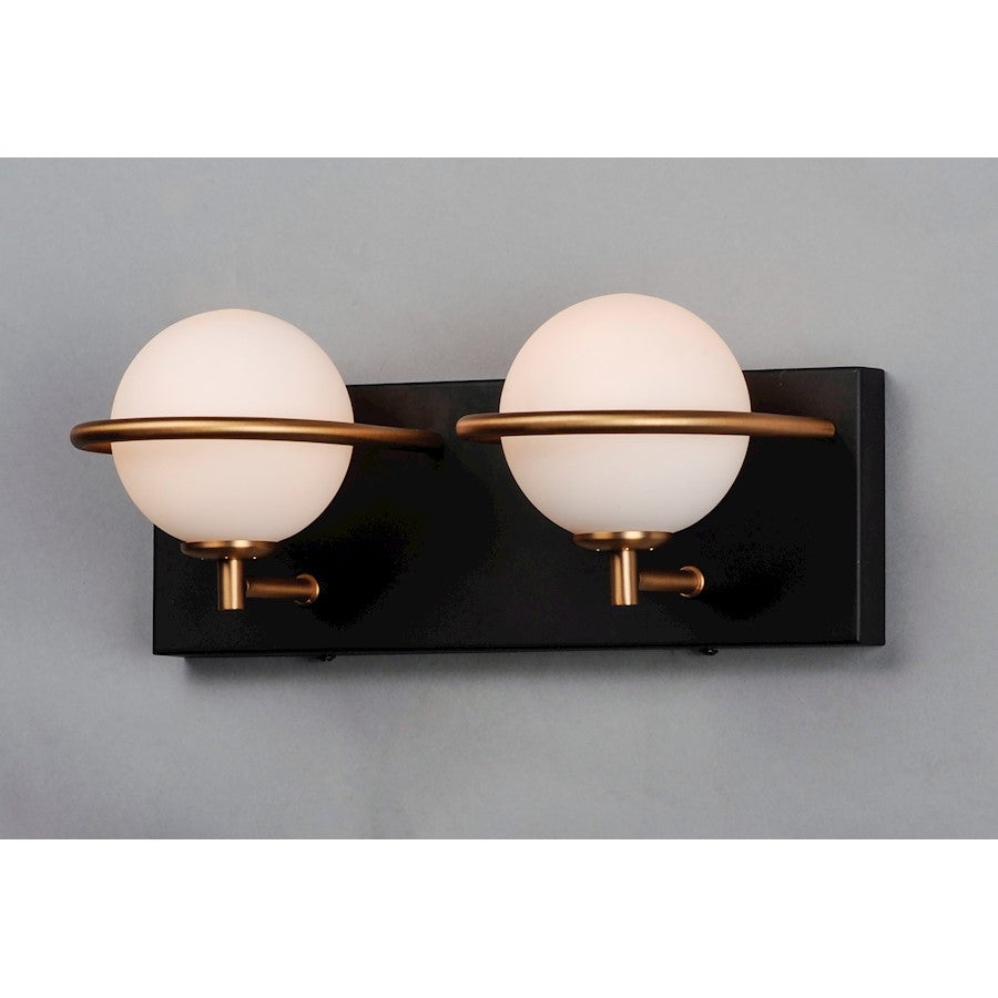 LED Bathroom Vanity Light, Black
