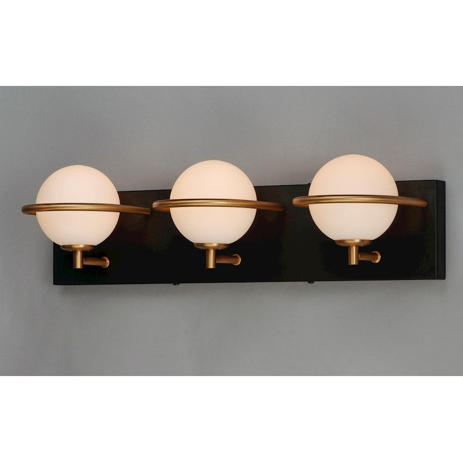 LED Bathroom Vanity Light, Black