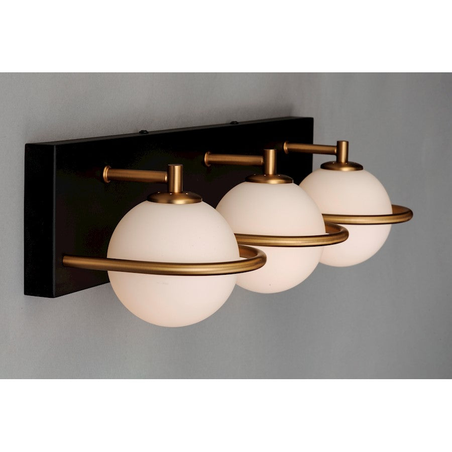 LED Bathroom Vanity Light, Black