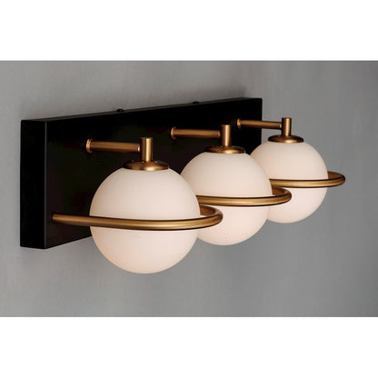 LED Bathroom Vanity Light, Black