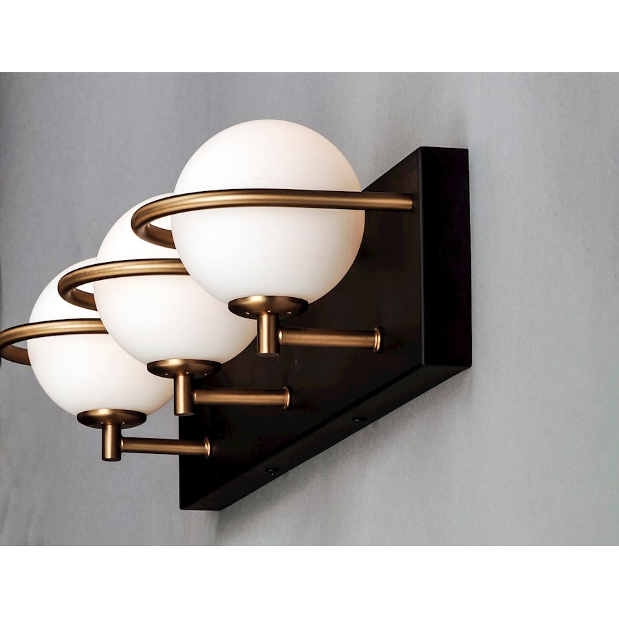 LED Bathroom Vanity Light, Black