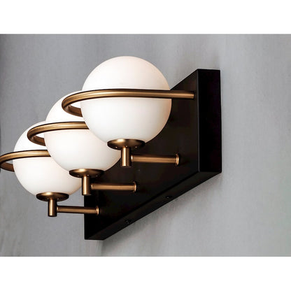 LED Bathroom Vanity Light, Black