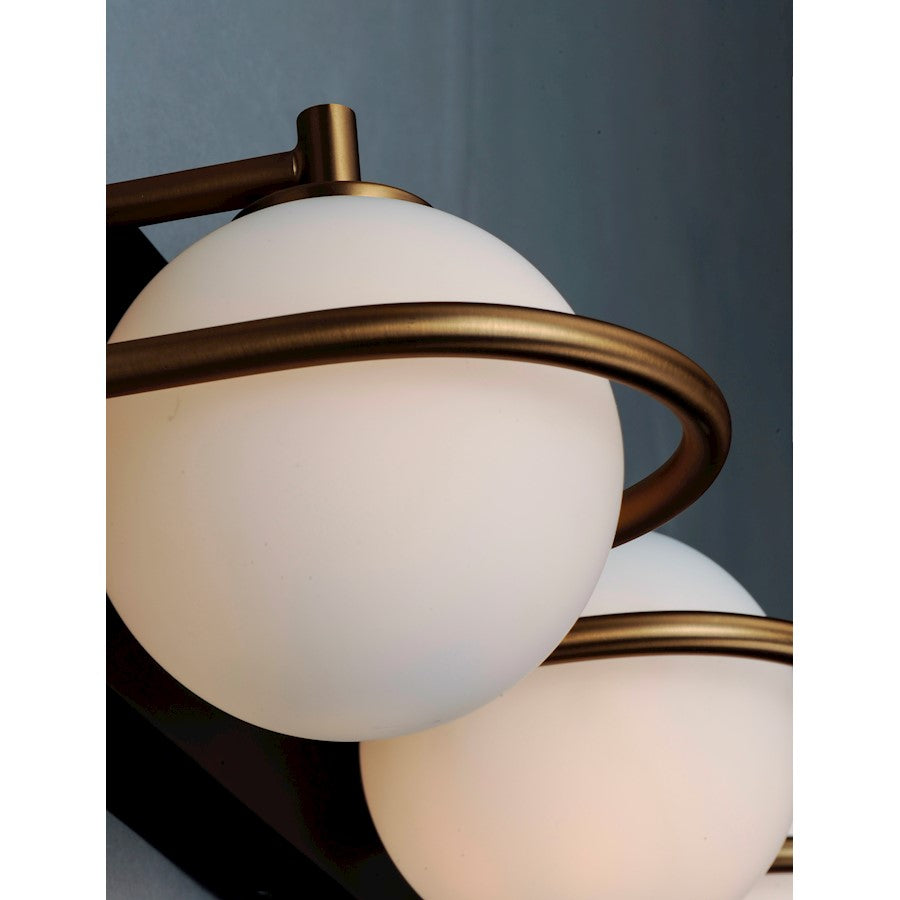 LED Bathroom Vanity Light, Black
