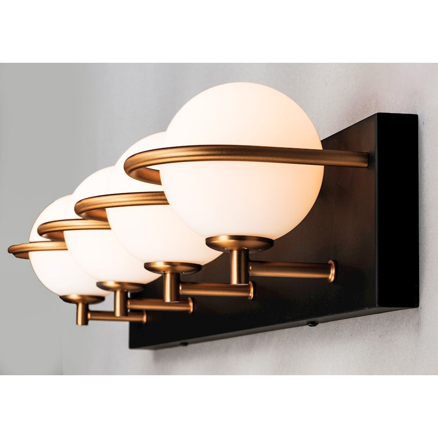 LED Bathroom Vanity Light, Black