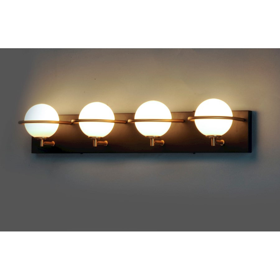 LED Bathroom Vanity Light, Black