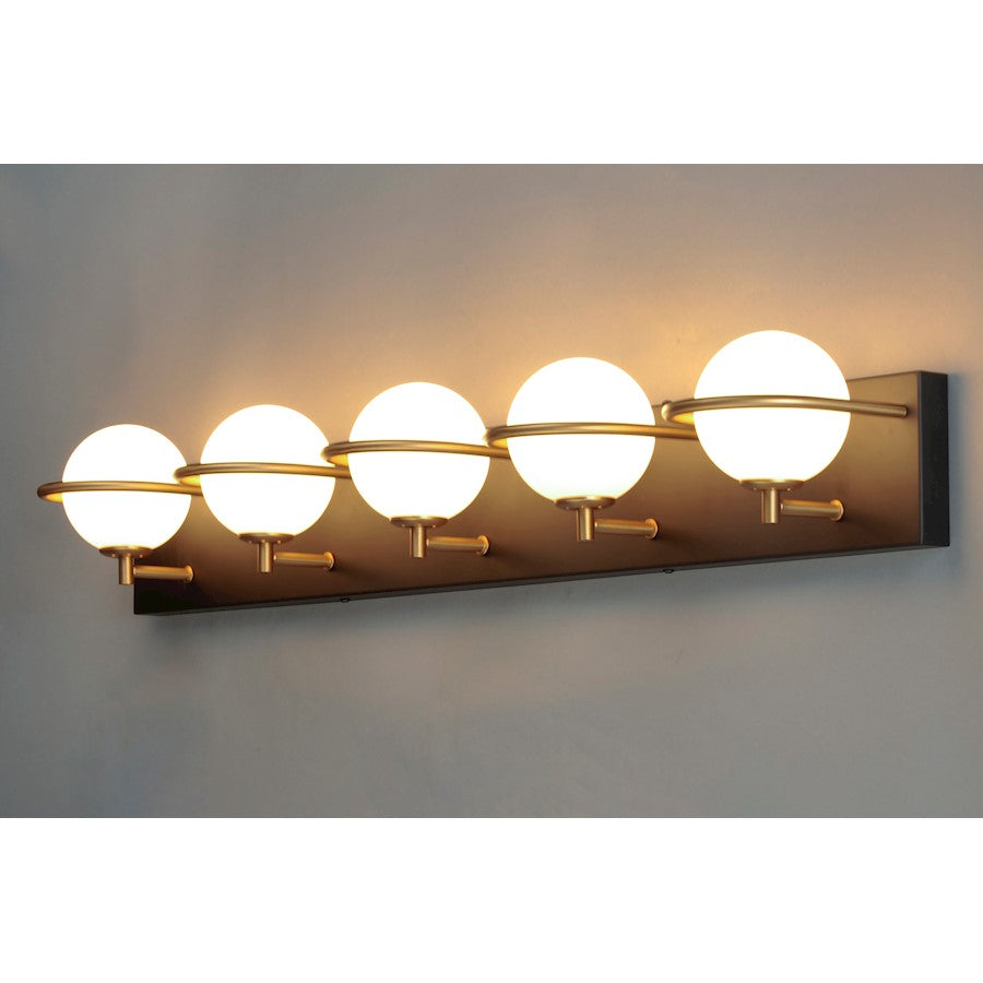 LED Bathroom Vanity Light, Black