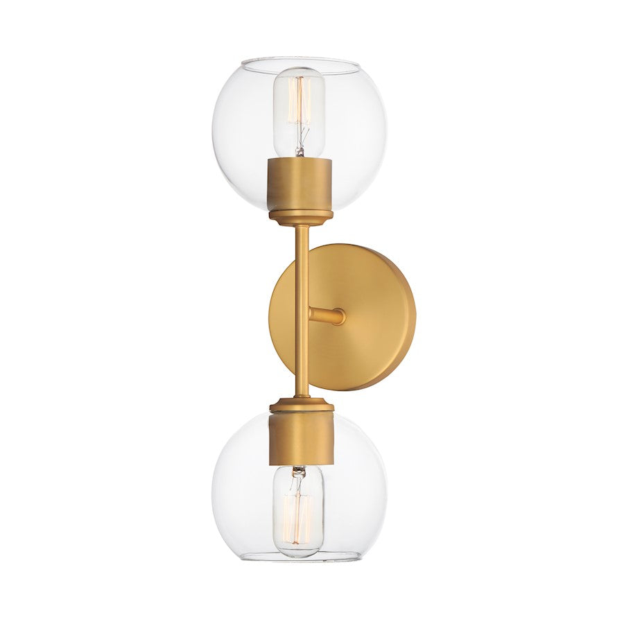 2 Light Wall Sconce