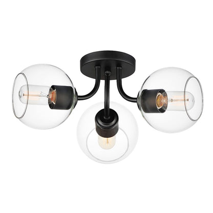 Maxim Lighting Knox 3 Light Semi-Flush Mount