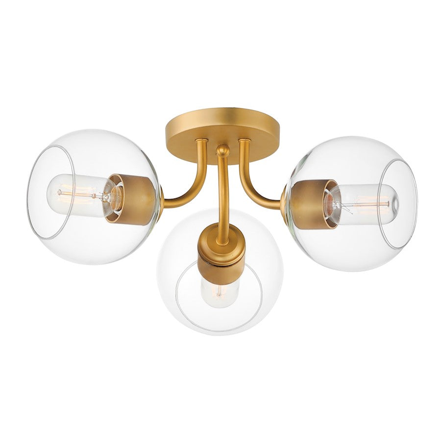 Maxim Lighting Knox 3 Light Semi-Flush Mount