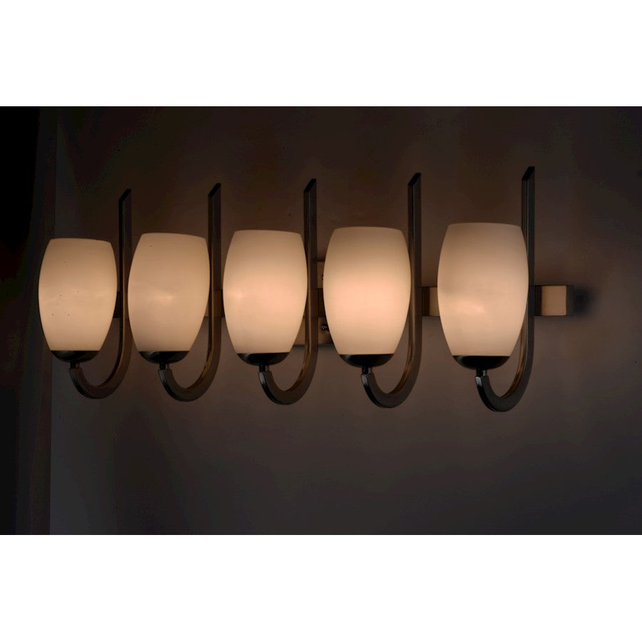 Maxim Lighting Taylor 5 Light Bath Vanity, Satin Nickel