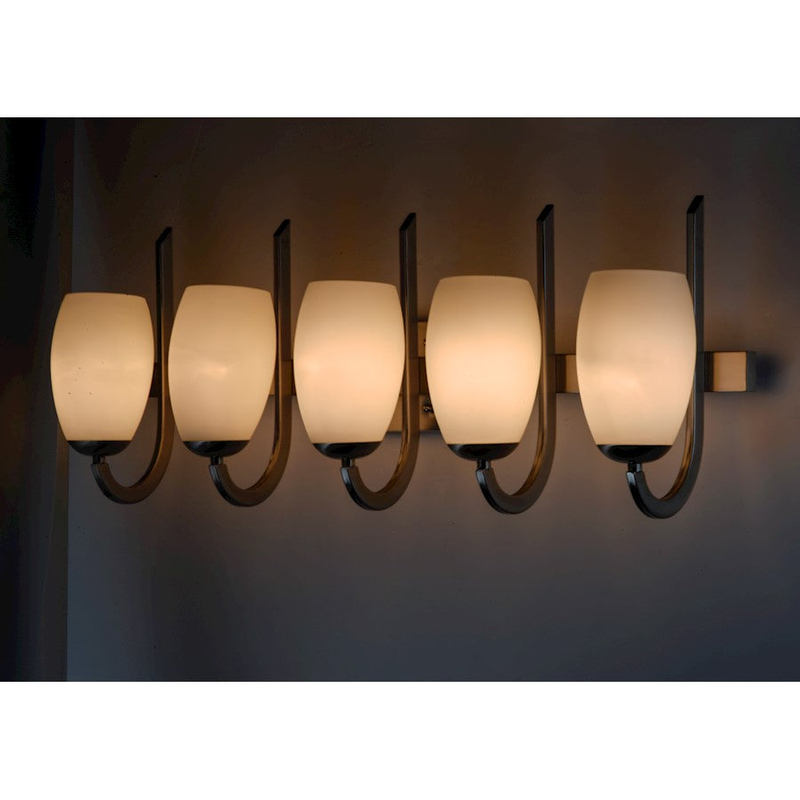 Maxim Lighting Taylor 5 Light Bath Vanity, Satin Nickel