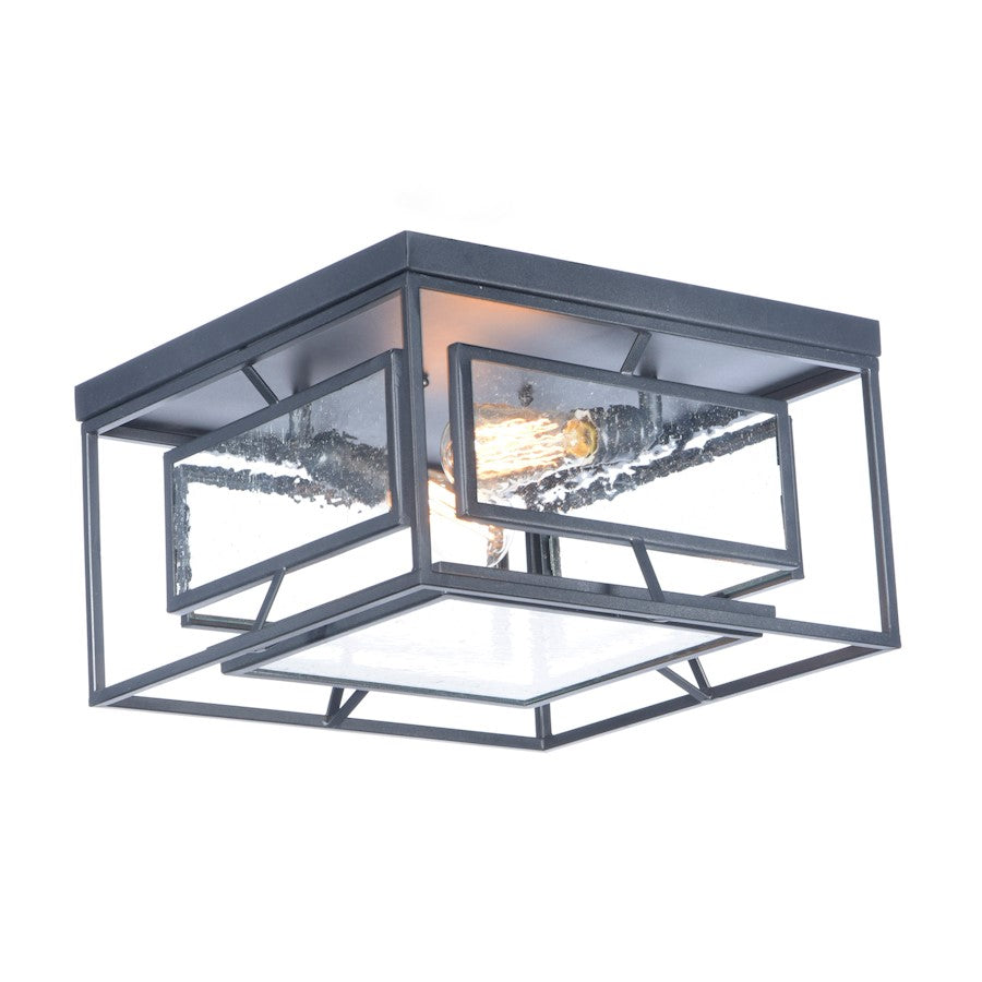 Maxim Lighting Era 2 Light Ceiling Lamp, Black
