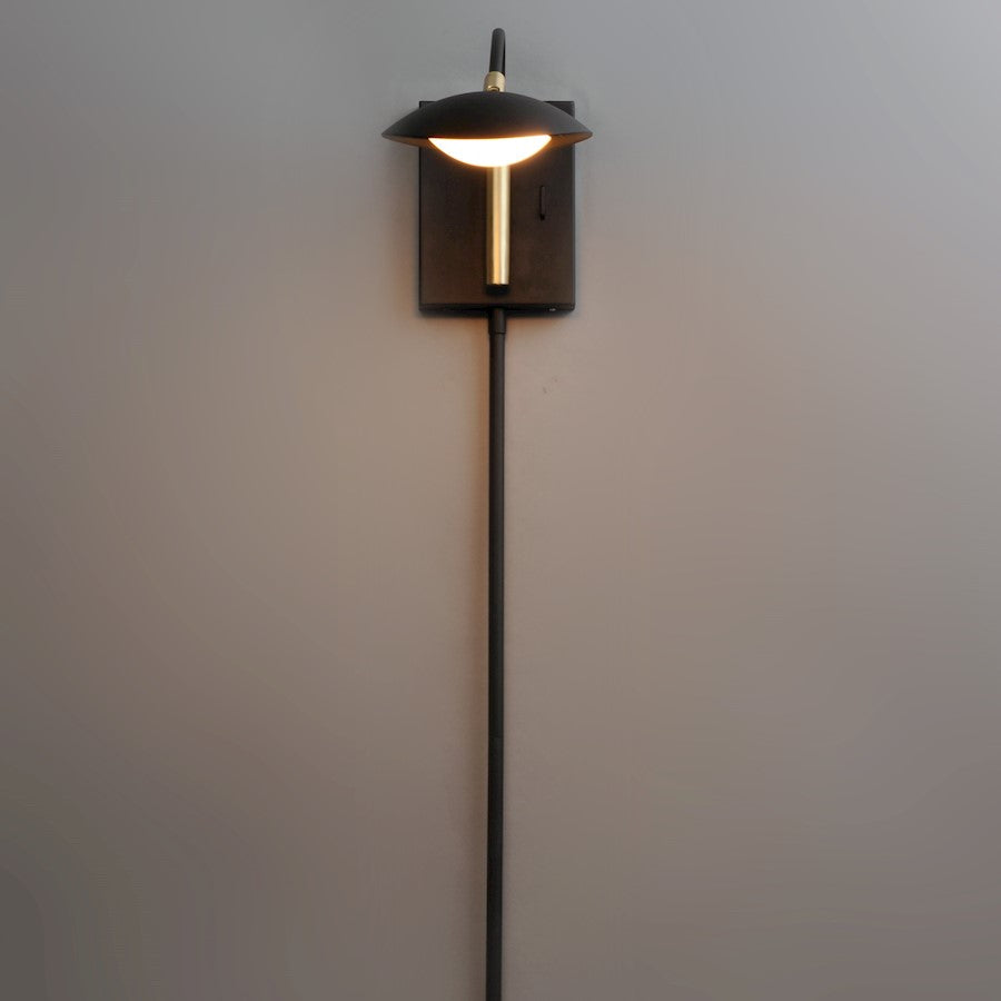 LED Pin-Up Wall Sconce