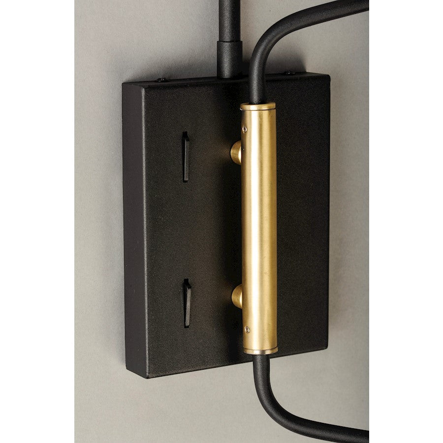 LED Pin-Up Wall Sconce