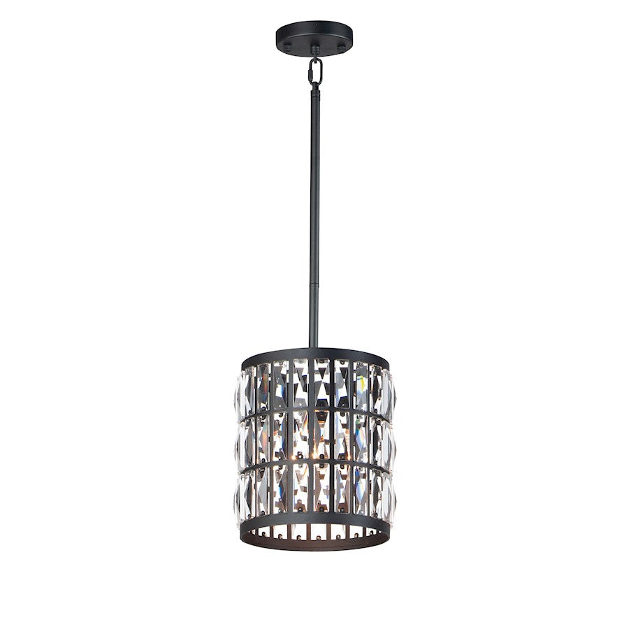 1 Light Mini Pendant, Black