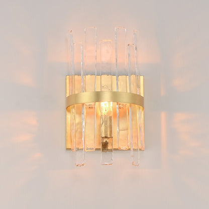 Maxim Lighting Warren 1 Light Wall Sconce, Gold Leaf/Artisan
