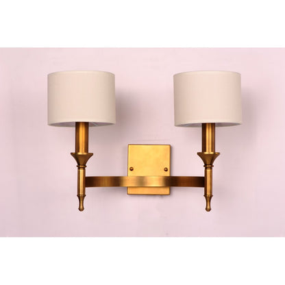 2 Light Wall Sconce