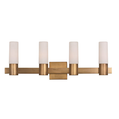 Maxim Lighting Contessa Bath Vanity, Natural Aged Brass