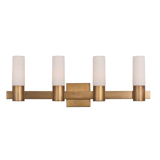Maxim Lighting Contessa Bath Vanity, Natural Aged Brass