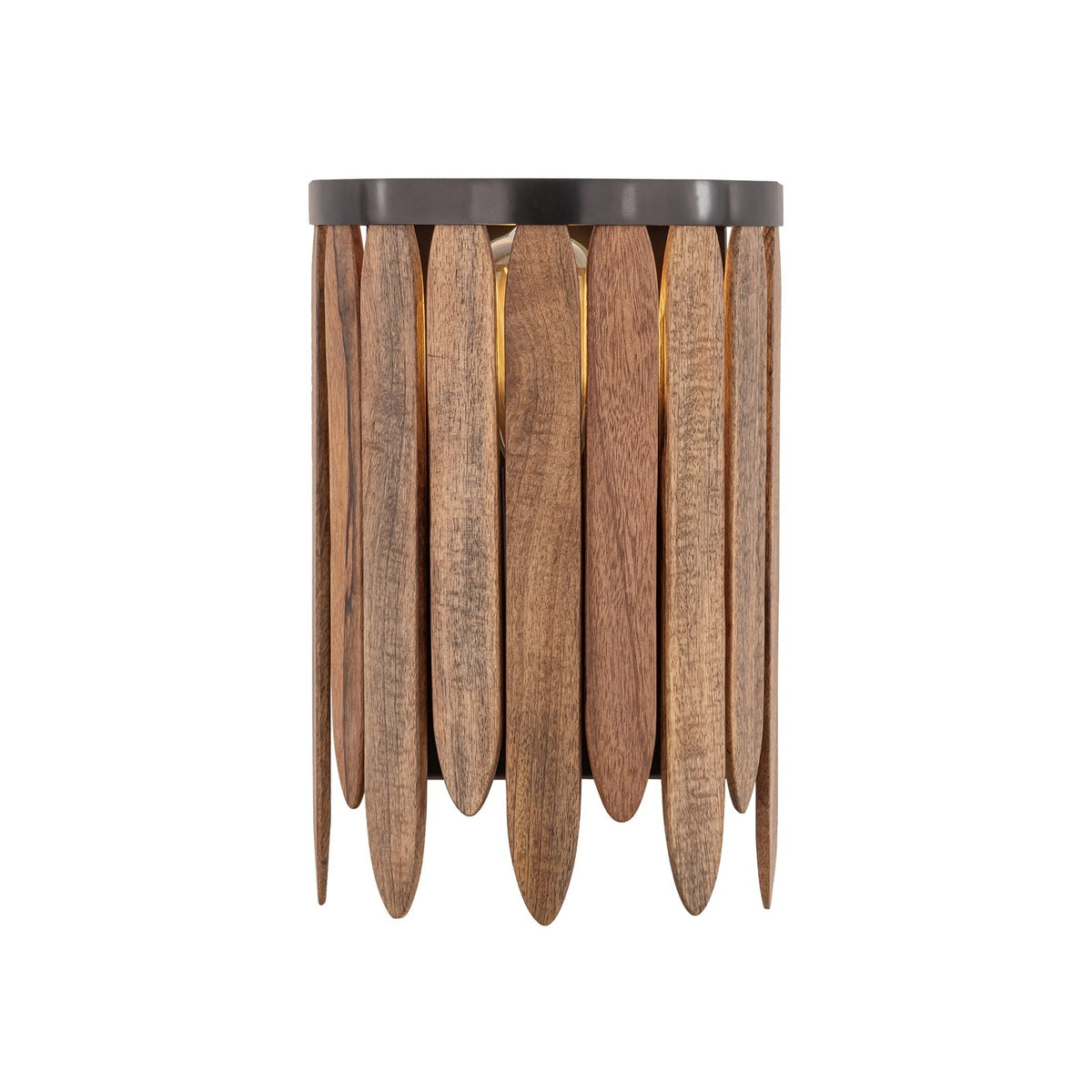 Maxim Lighting Marimba 1 Light 12" Wall Sconce, Walnut