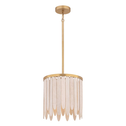 Maxim Lighting Marimba 1Lt 12" Single Pendant, Weathered White