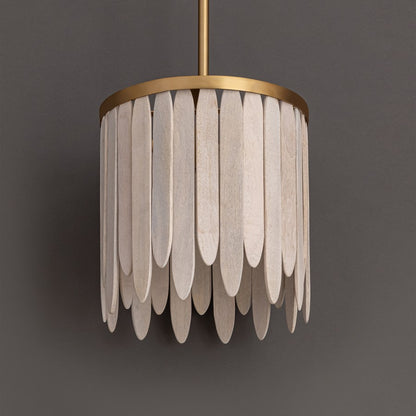 Maxim Lighting Marimba 1Lt 12" Single Pendant, Weathered White