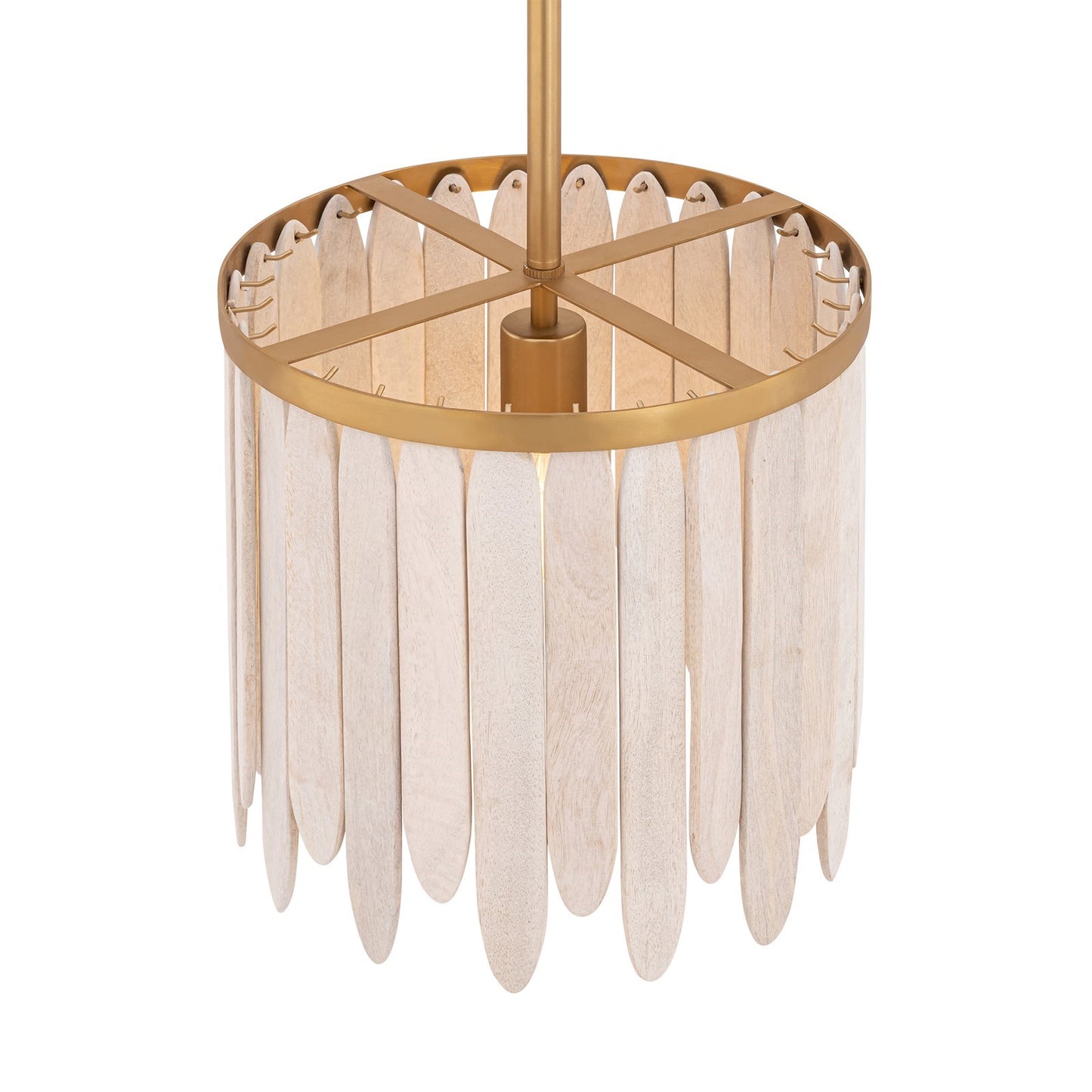 Maxim Lighting Marimba 1Lt 12" Single Pendant, Weathered White