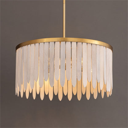 Maxim Lighting Marimba 4Lt 12.5" Single Pendant, Weathered White