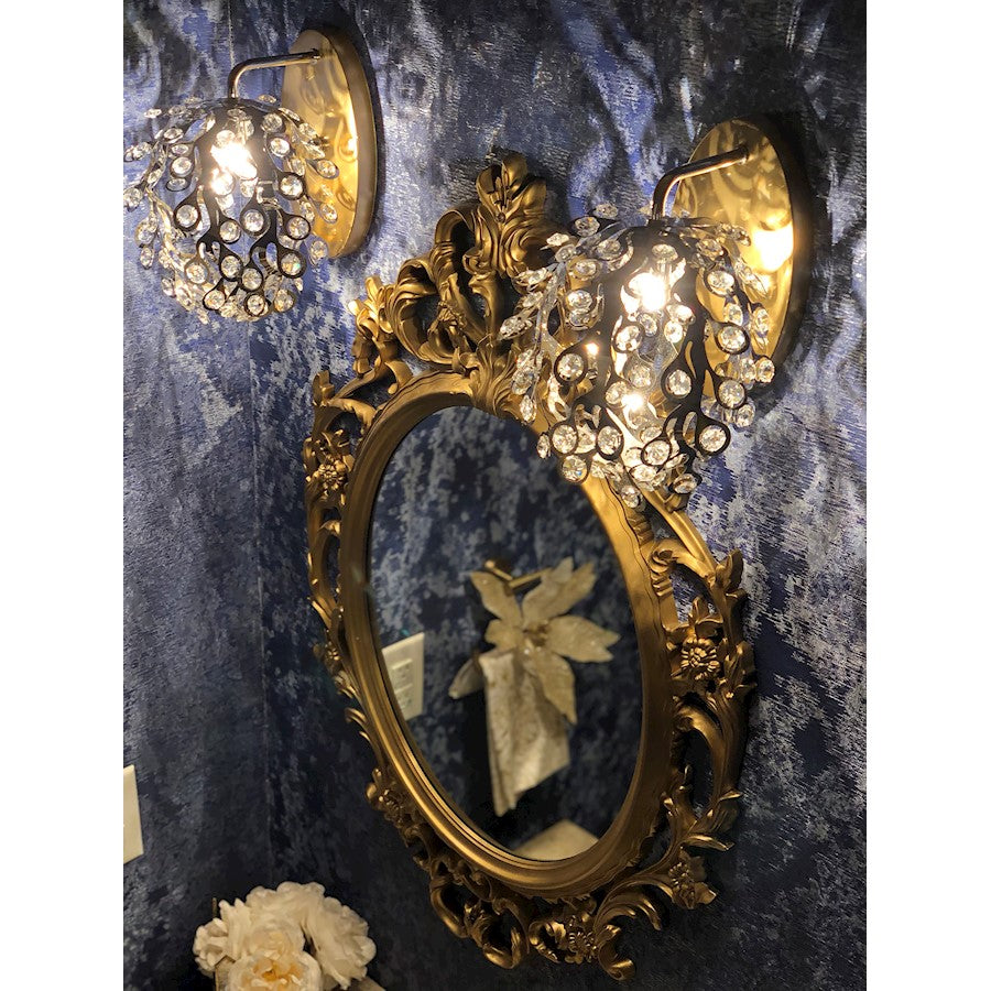 1 Light Wall Sconce, Polished Chrome