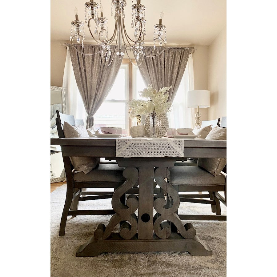 Maxim Montgomery 9-Light Chandelier Polished Nickel