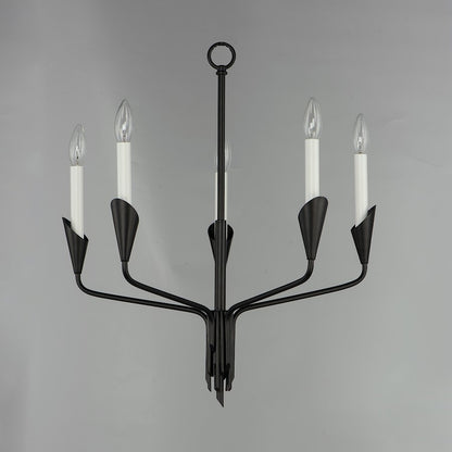 Calyx Chandelier, Black