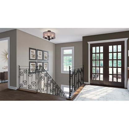 Maxim Lighting Lucid 4-Light Semi-Flush Mount, Oil Rubbed Bronze