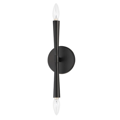 Maxim Lighting Rome 2 Light 13.5" Wall Sconce, Black