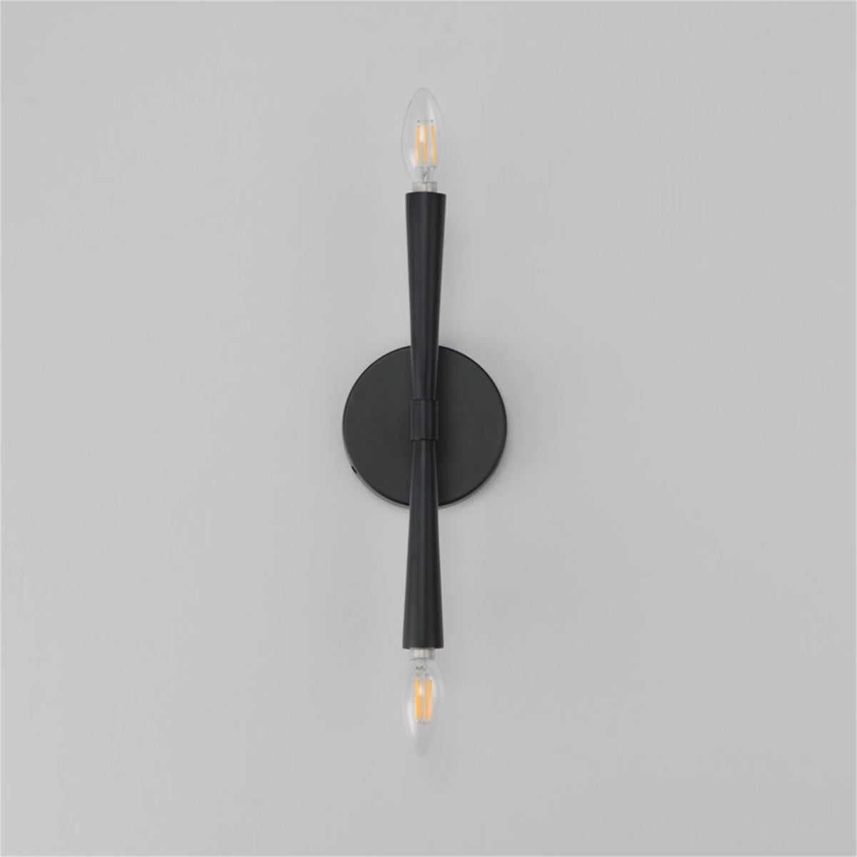 Maxim Lighting Rome 2 Light 13.5" Wall Sconce, Black