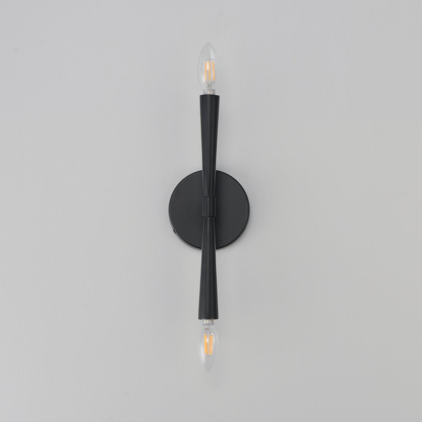 Maxim Lighting Rome 2 Light 13.5" Wall Sconce, Black