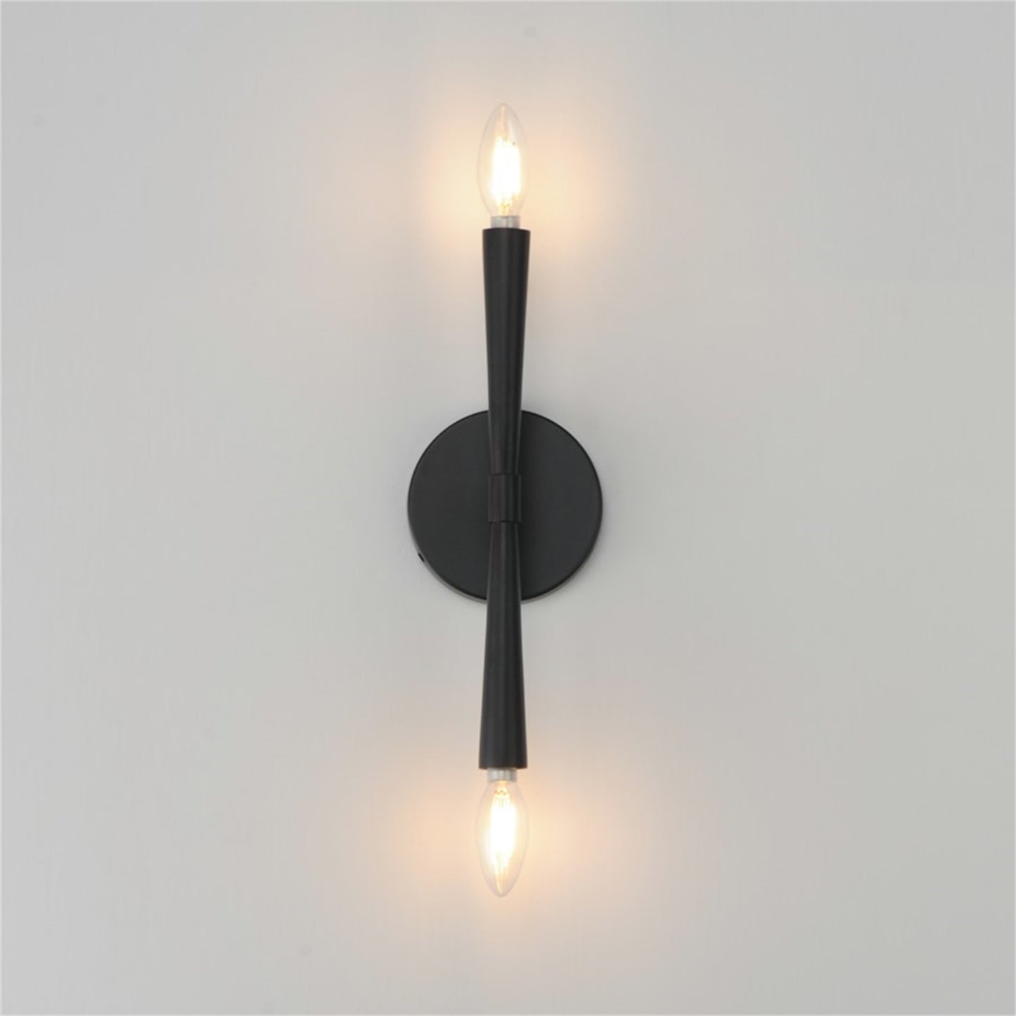 Maxim Lighting Rome 2 Light 13.5" Wall Sconce, Black