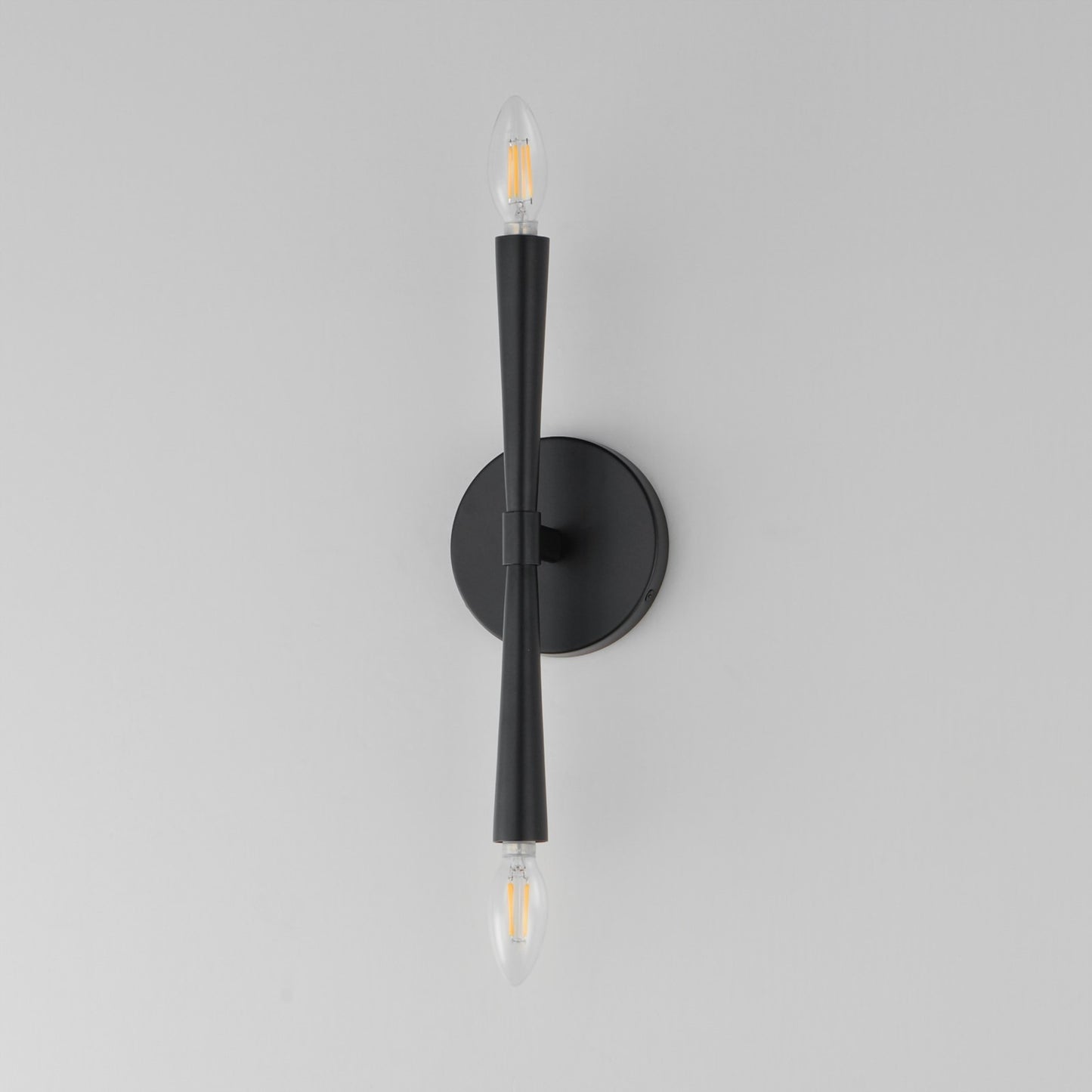 Maxim Lighting Rome 2 Light 13.5" Wall Sconce, Black